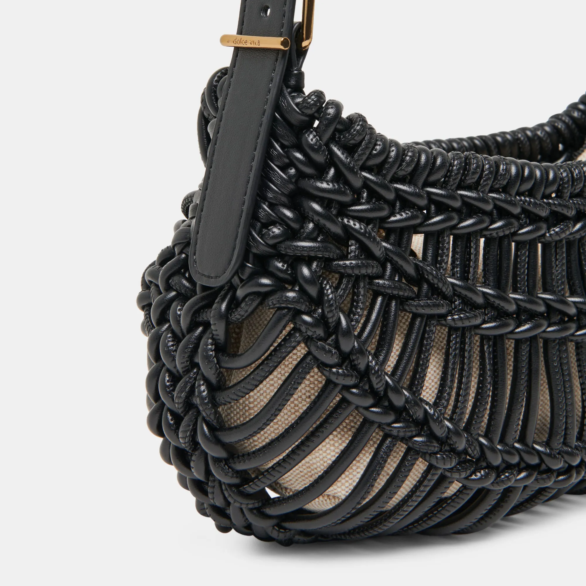 CANNES SHOULDER BAG BLACK STELLA sold by Dolce Vita product image thumbnail 5