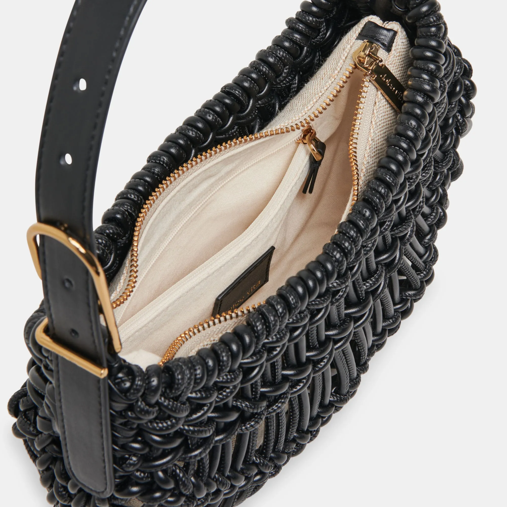 CANNES SHOULDER BAG BLACK STELLA sold by Dolce Vita product image thumbnail 3
