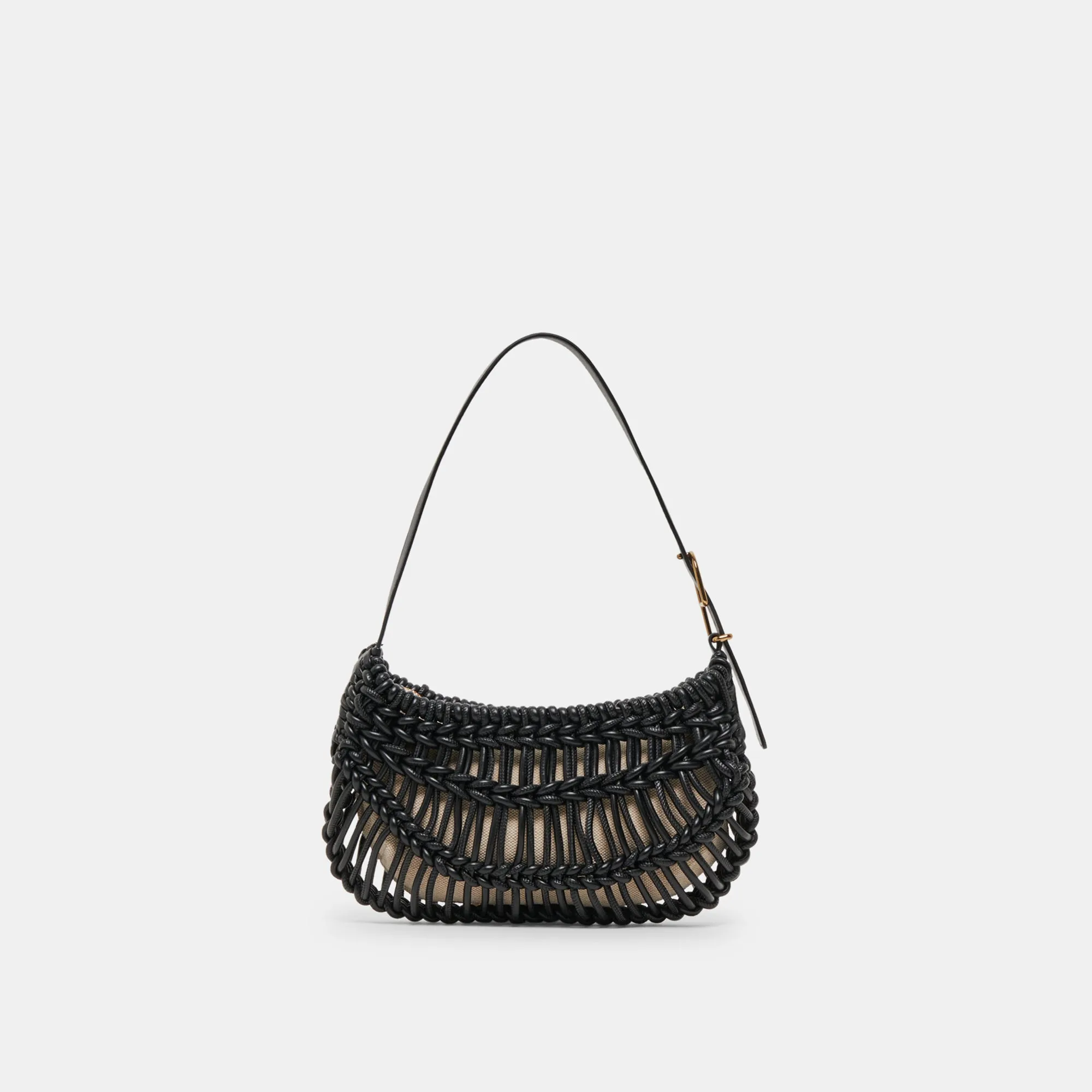 CANNES SHOULDER BAG BLACK STELLA sold by Dolce Vita