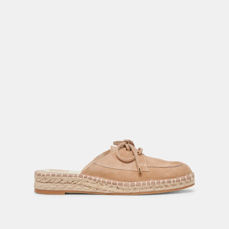 HATIE FLATS BAMBOO SUEDE sold by Dolce Vita