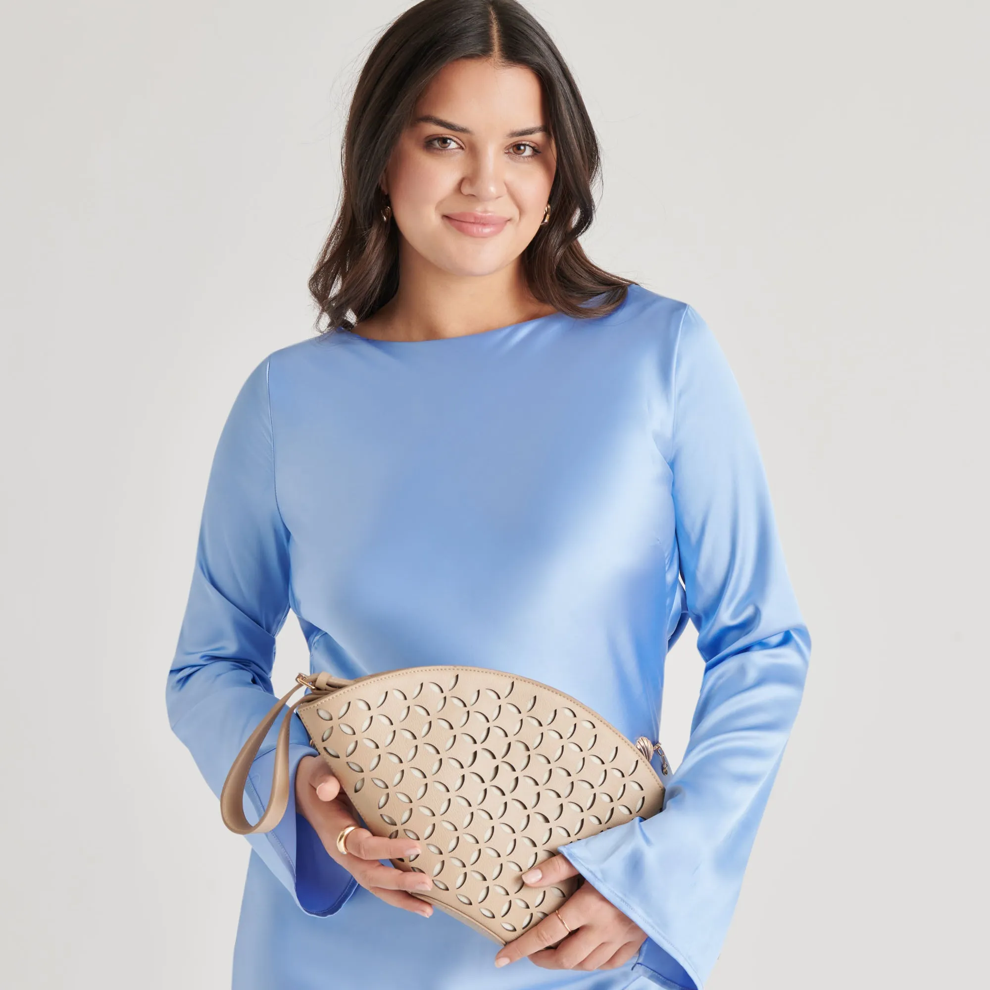 ISOLDE CLUTCH BEIGE STELLA sold by Dolce Vita product image thumbnail 5