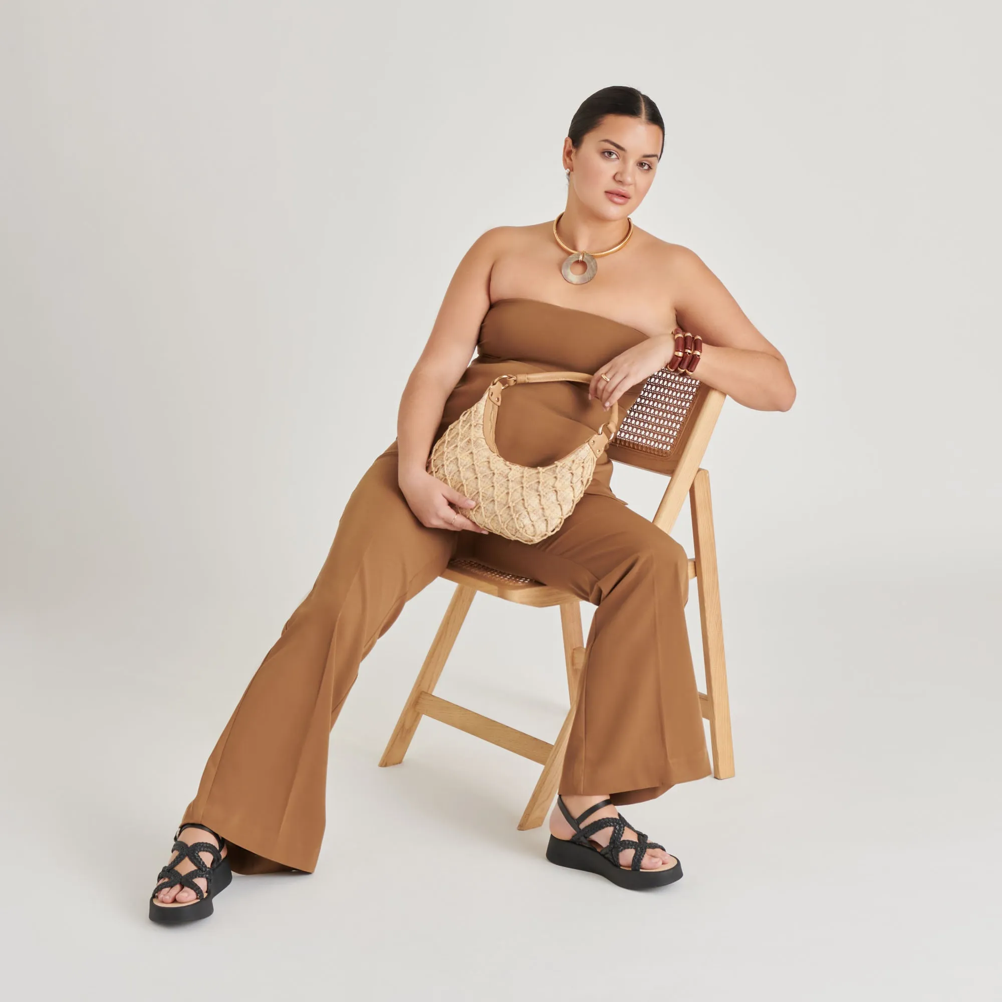 POSITANO SHOULDER BAG NATURAL RAFFIA sold by Dolce Vita product image thumbnail 4