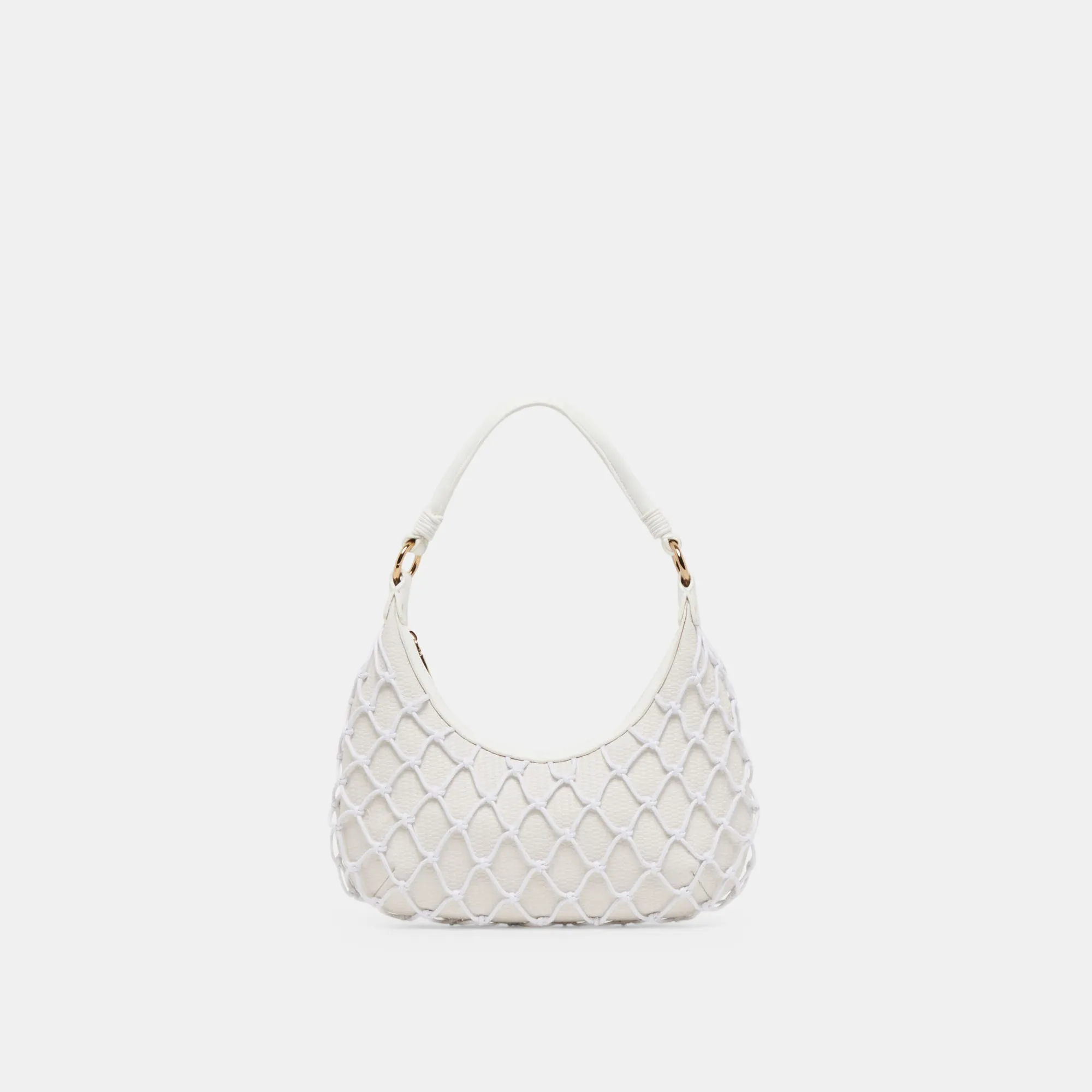 POSITANO SHOULDER BAG WHITE RAFFIA sold by Dolce Vita