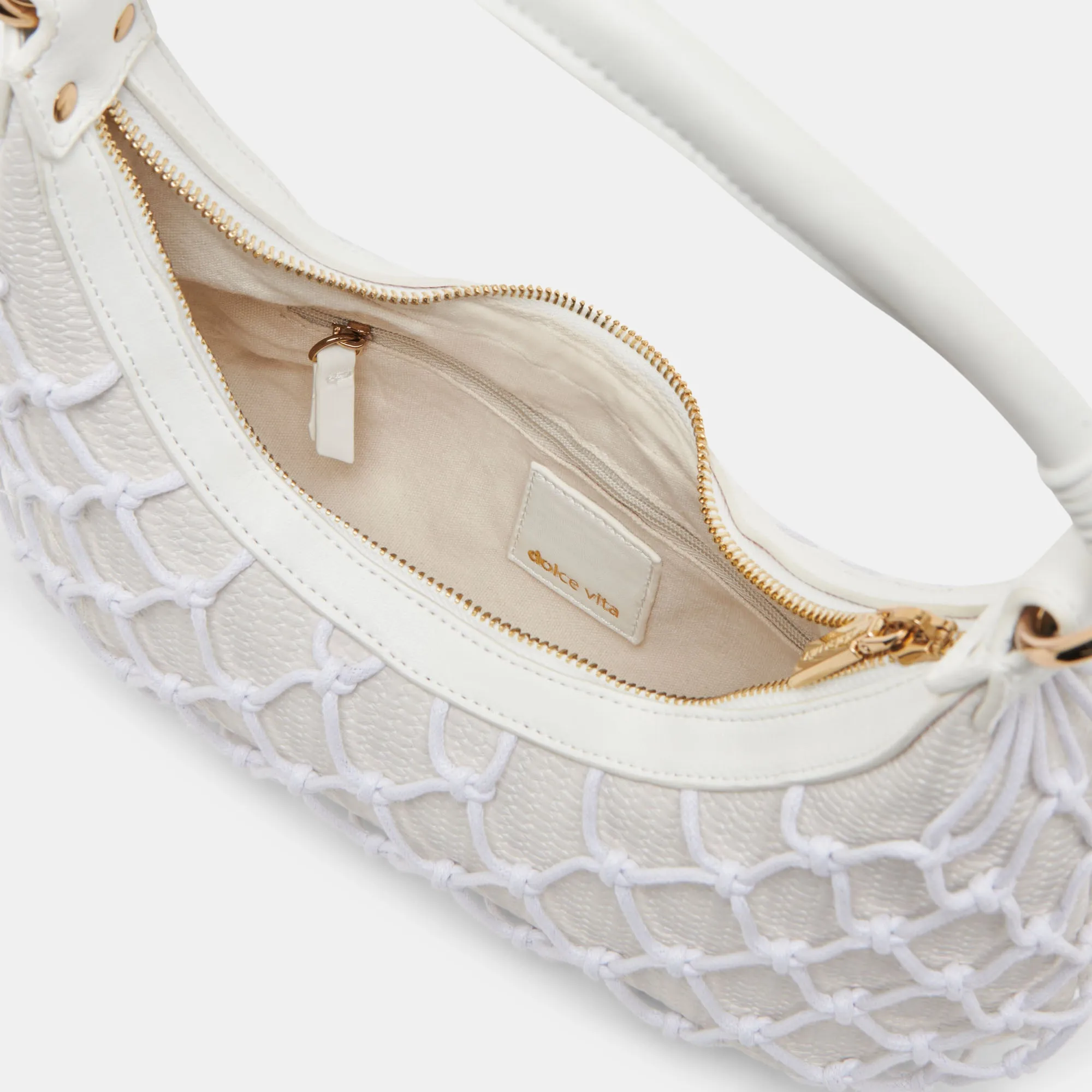 POSITANO SHOULDER BAG WHITE RAFFIA sold by Dolce Vita product image thumbnail 5