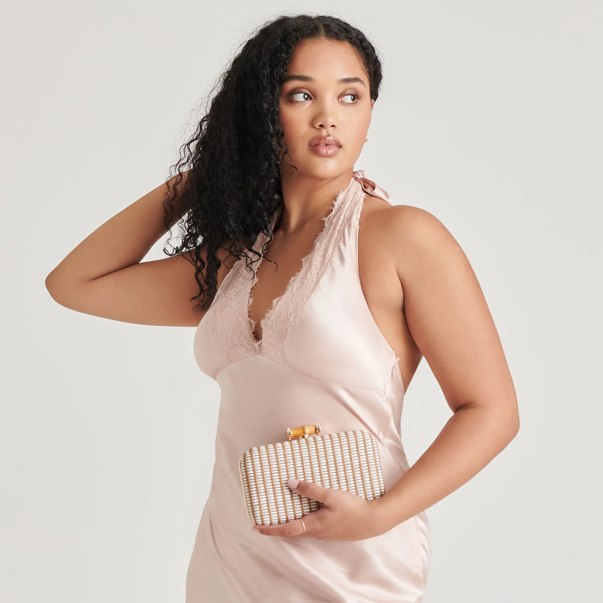 SYMI CLUTCH NATURAL RAFFIA sold by Dolce Vita product image thumbnail 2