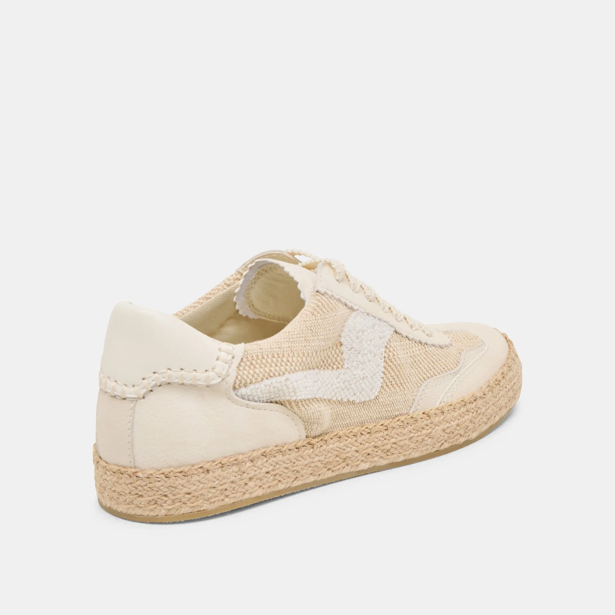 NOTICE ESPADRILLE BEAD SNEAKERS NATURAL MULTI BURLAP sold by Dolce Vita product image thumbnail 3