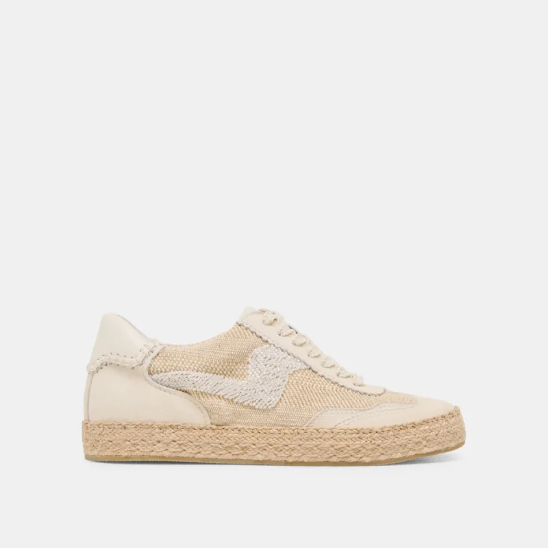 NOTICE ESPADRILLE BEAD SNEAKERS NATURAL MULTI BURLAP sold by Dolce Vita
