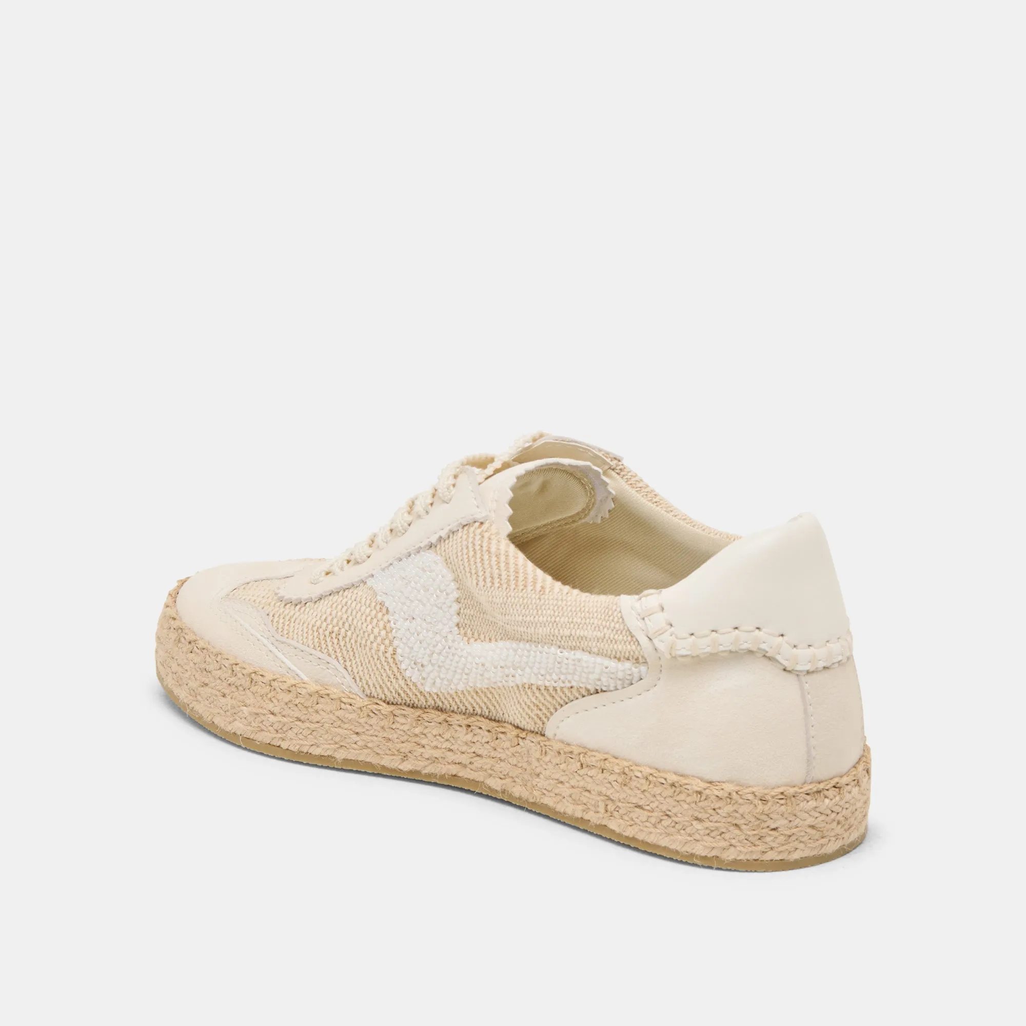 NOTICE ESPADRILLE BEAD SNEAKERS NATURAL MULTI BURLAP sold by Dolce Vita product image thumbnail 5