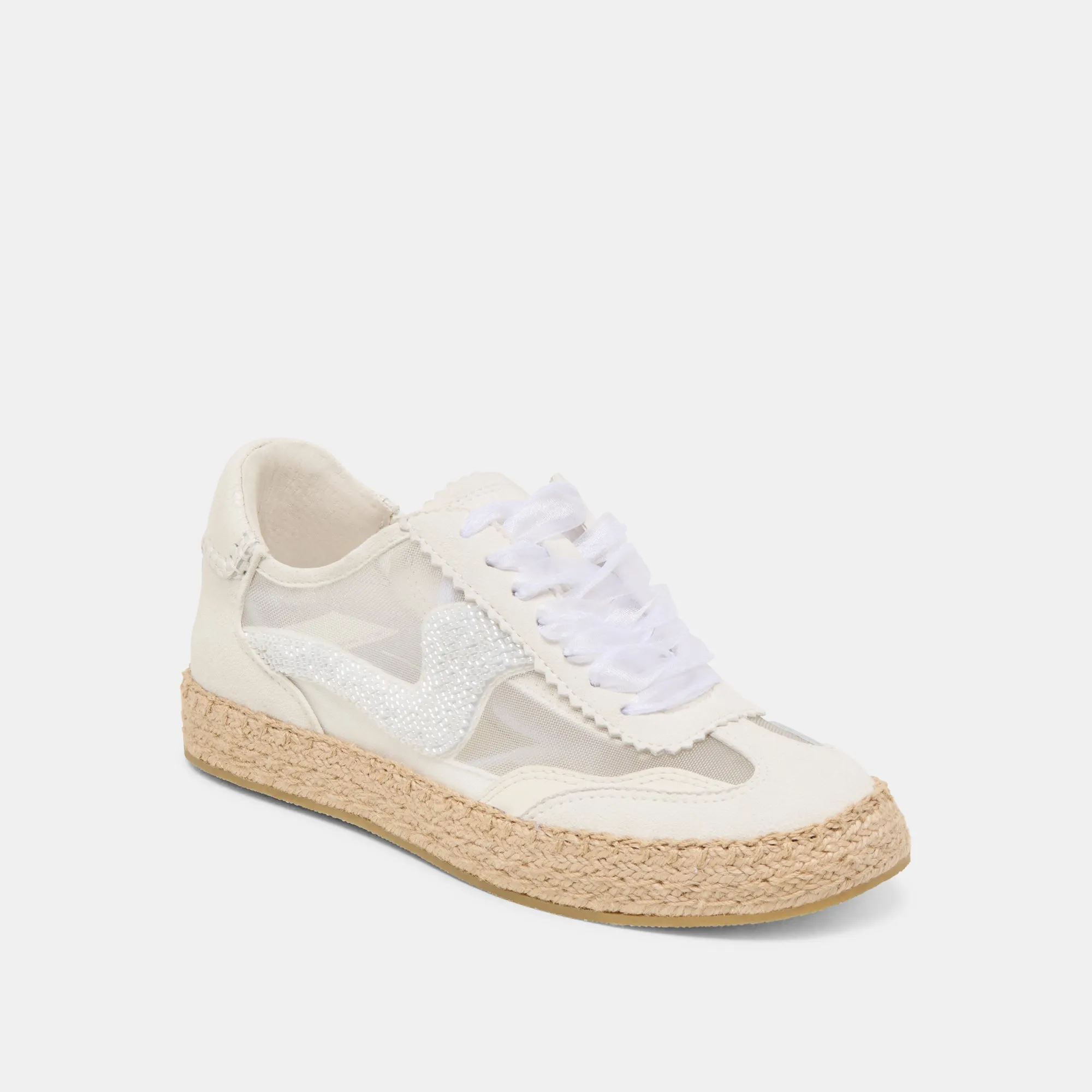 NOTICE ESPADRILLE BEAD SNEAKERS WHITE MESH sold by Dolce Vita product image thumbnail 2