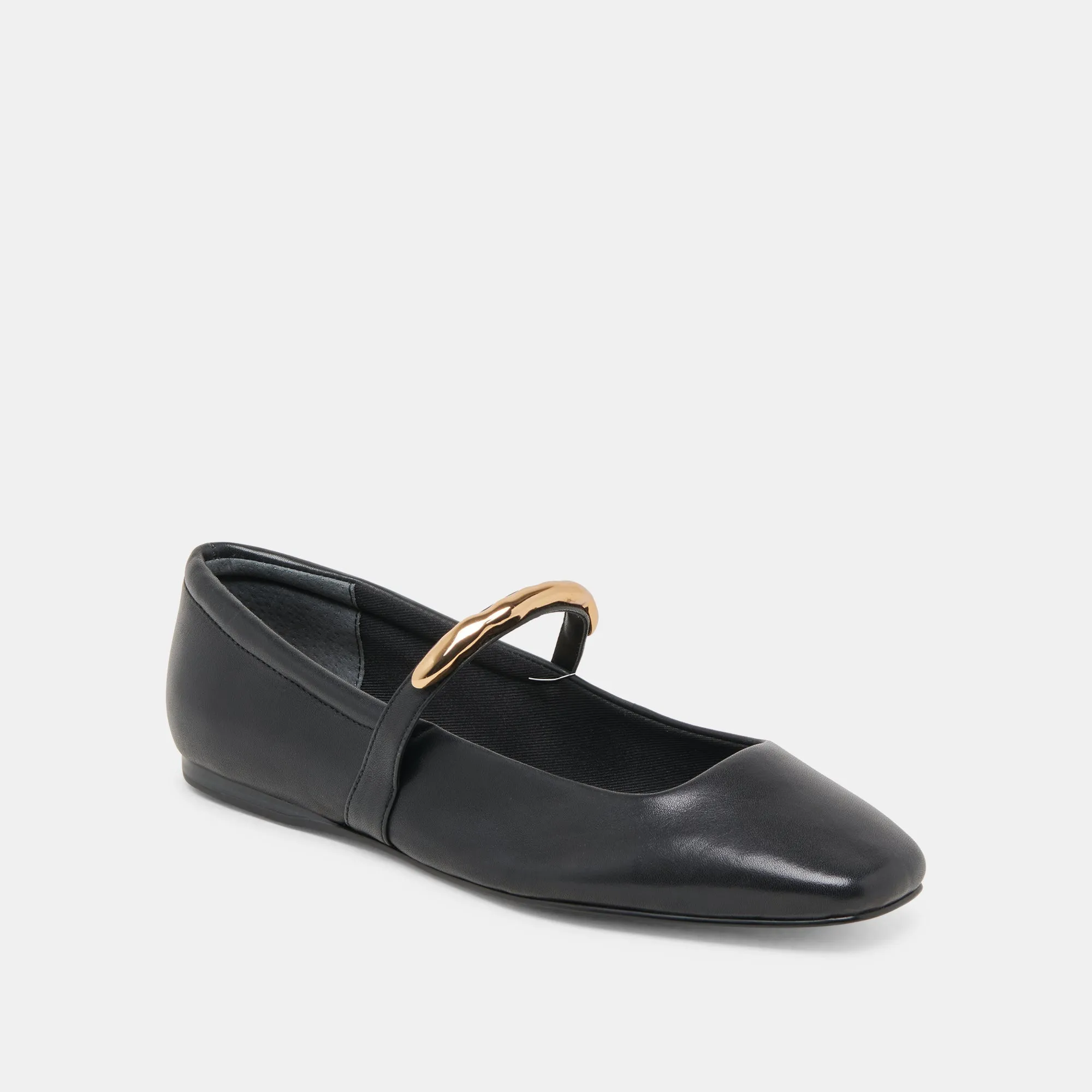 RADYA BALLET FLATS BLACK LEATHER sold by Dolce Vita product image thumbnail 2