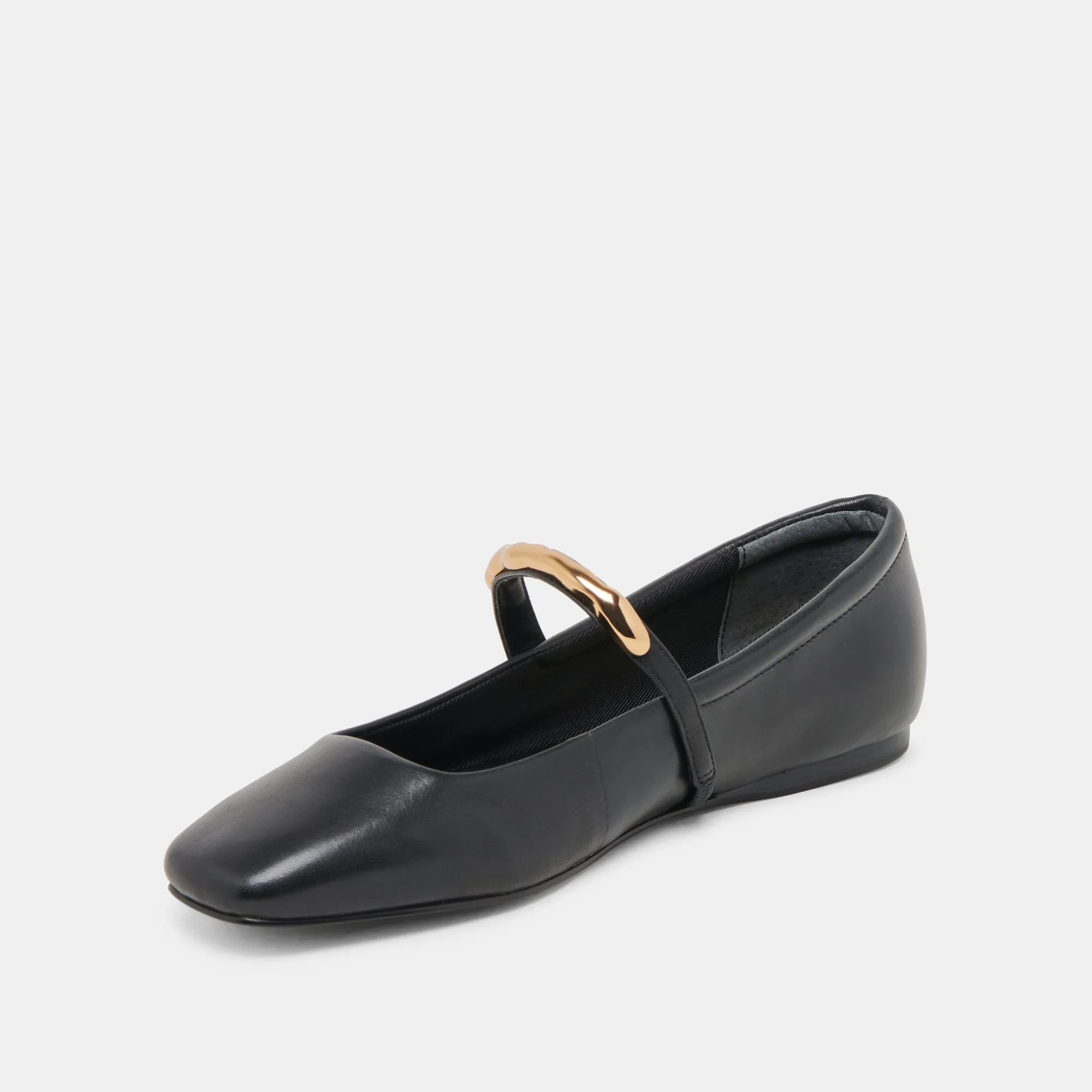 RADYA BALLET FLATS BLACK LEATHER sold by Dolce Vita product image thumbnail 4