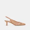 OLYMPA HEELS CAFE WOVEN STELLA sold by Dolce Vita