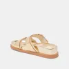 SOYA SANDALS GOLD DISTRESSED LEATHER sold by Dolce Vita