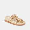 SOYA SANDALS GOLD DISTRESSED LEATHER sold by Dolce Vita