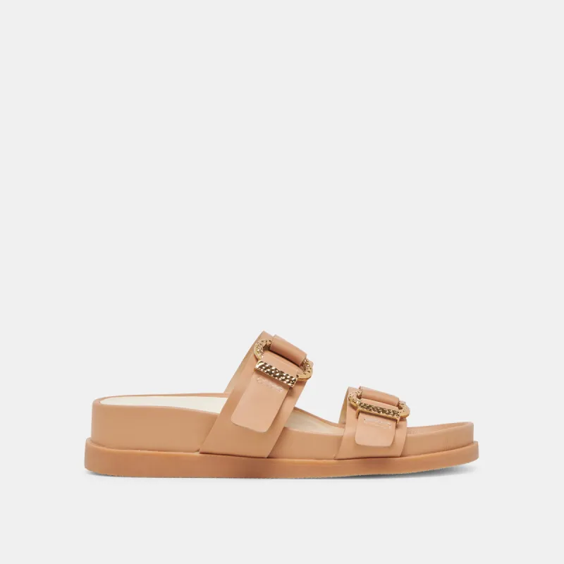 SOYA SANDALS LIGHT TAN  LEATHER sold by Dolce Vita