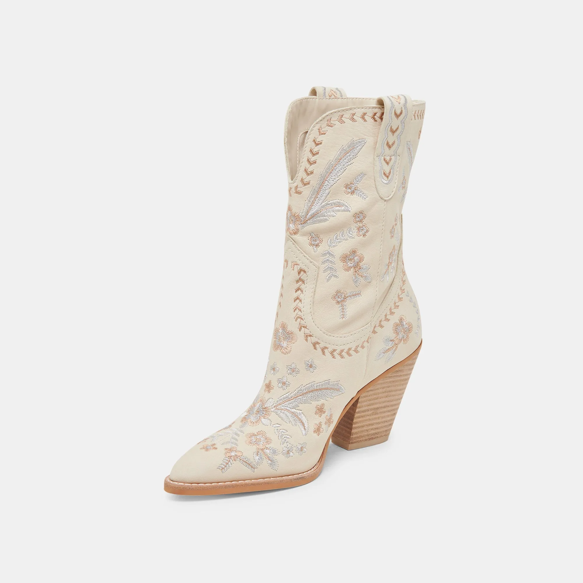 JESSEY FLORAL BOOTS CREME NUBUCK sold by Dolce Vita product image thumbnail 4