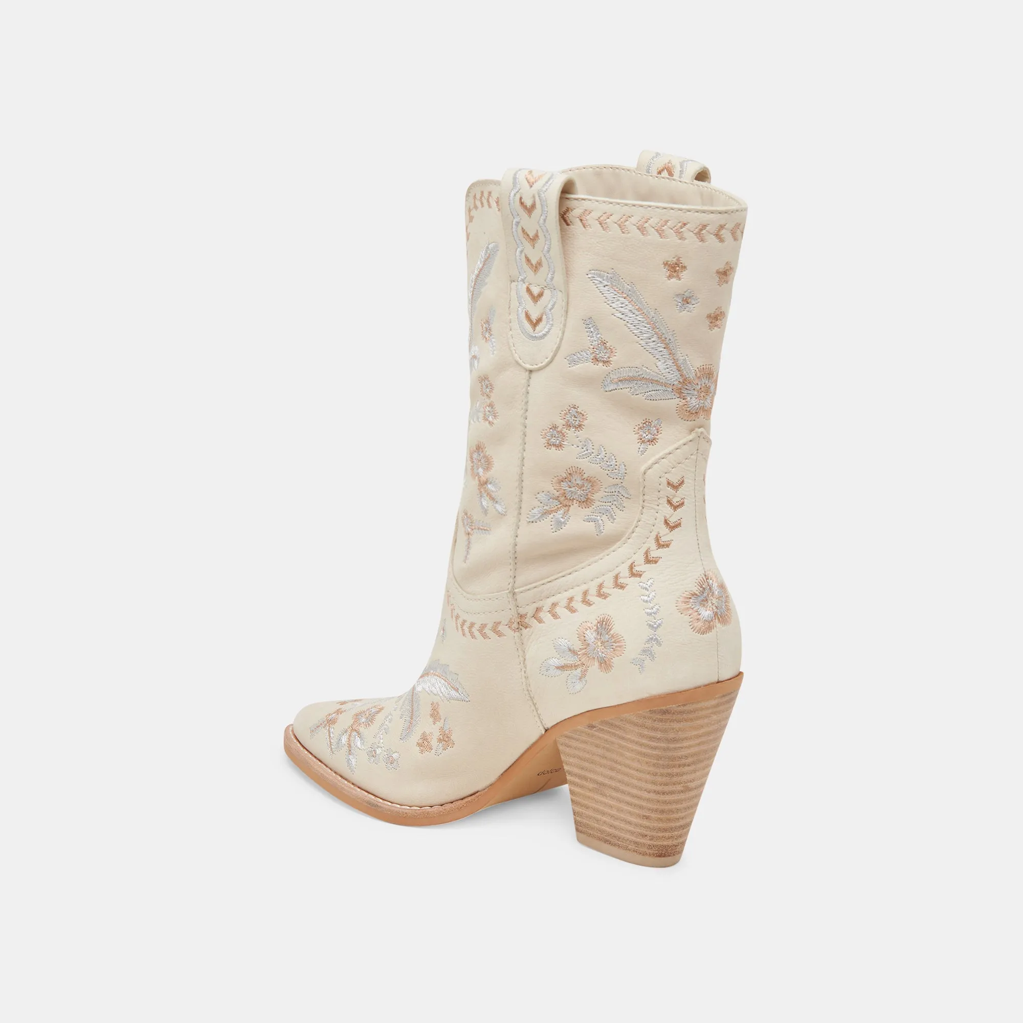 JESSEY FLORAL BOOTS CREME NUBUCK sold by Dolce Vita product image thumbnail 5