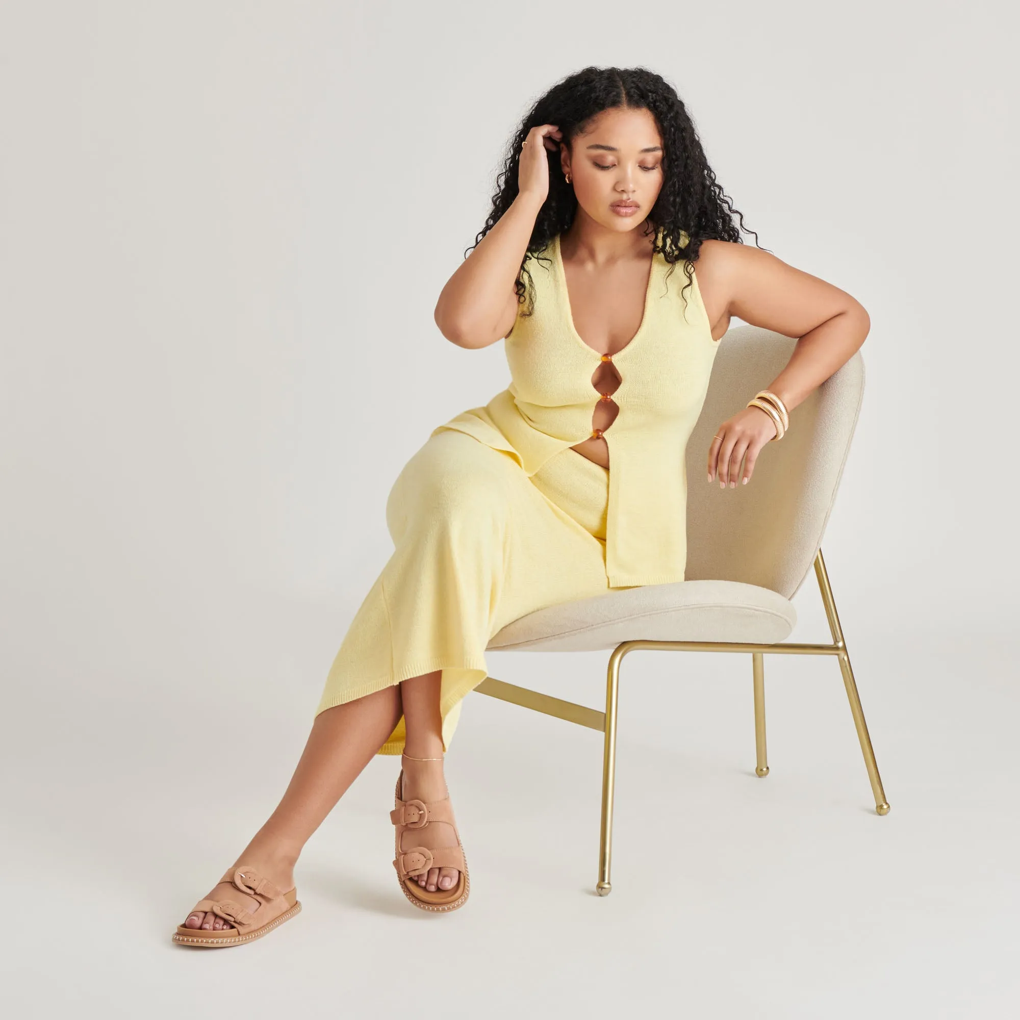 SHAUNY SANDALS TOFFEE SUEDE sold by Dolce Vita product image thumbnail 2