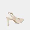 ELASI HEELS LIGHT GOLD CRINKLE PATENT sold by Dolce Vita