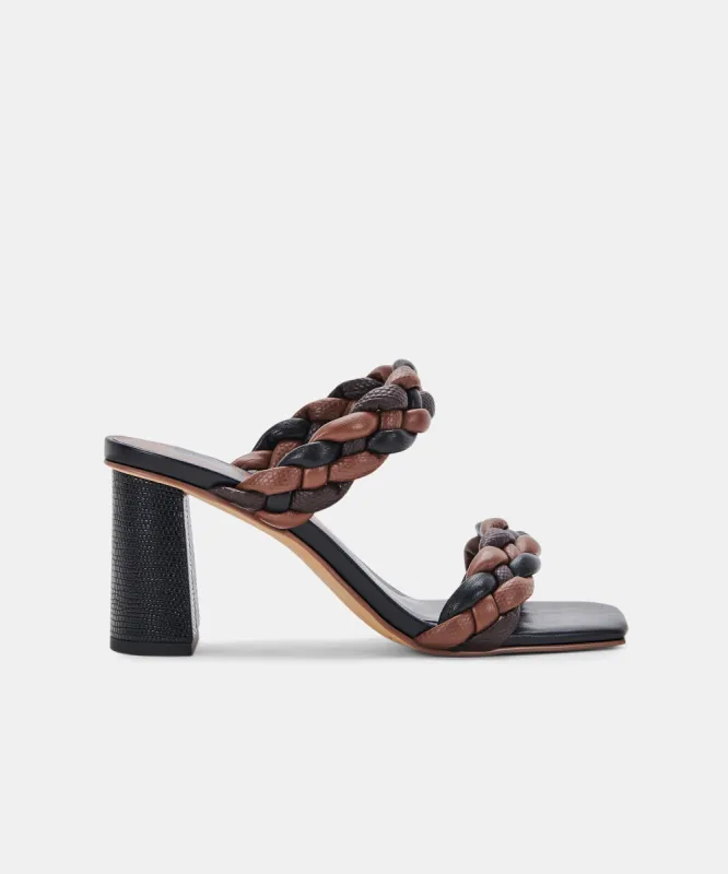 PAILY HEELS BLACK ESPRESSO STELLA sold by Dolce Vita