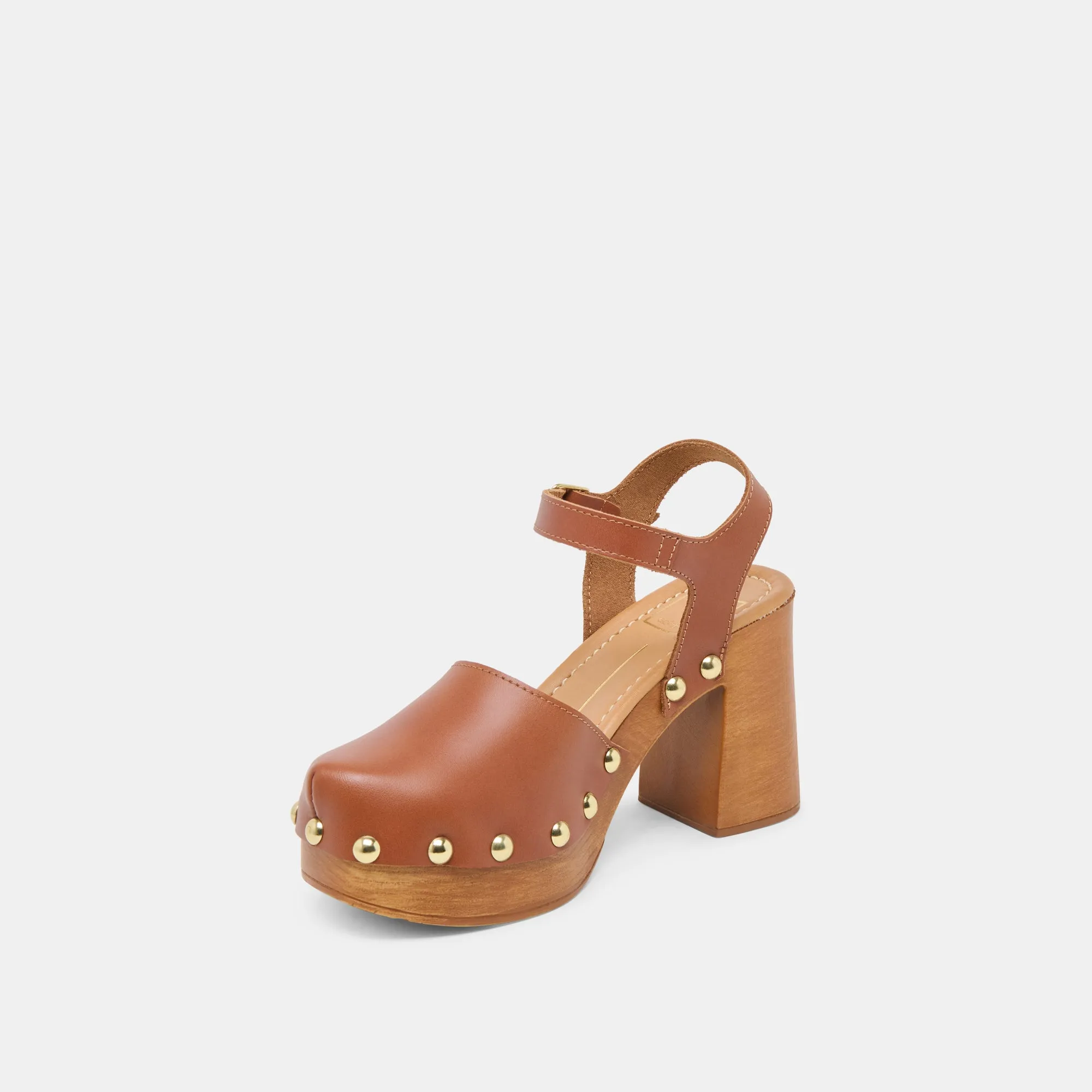 CLOVER HEELS COGNAC LEATHER sold by Dolce Vita product image thumbnail 5