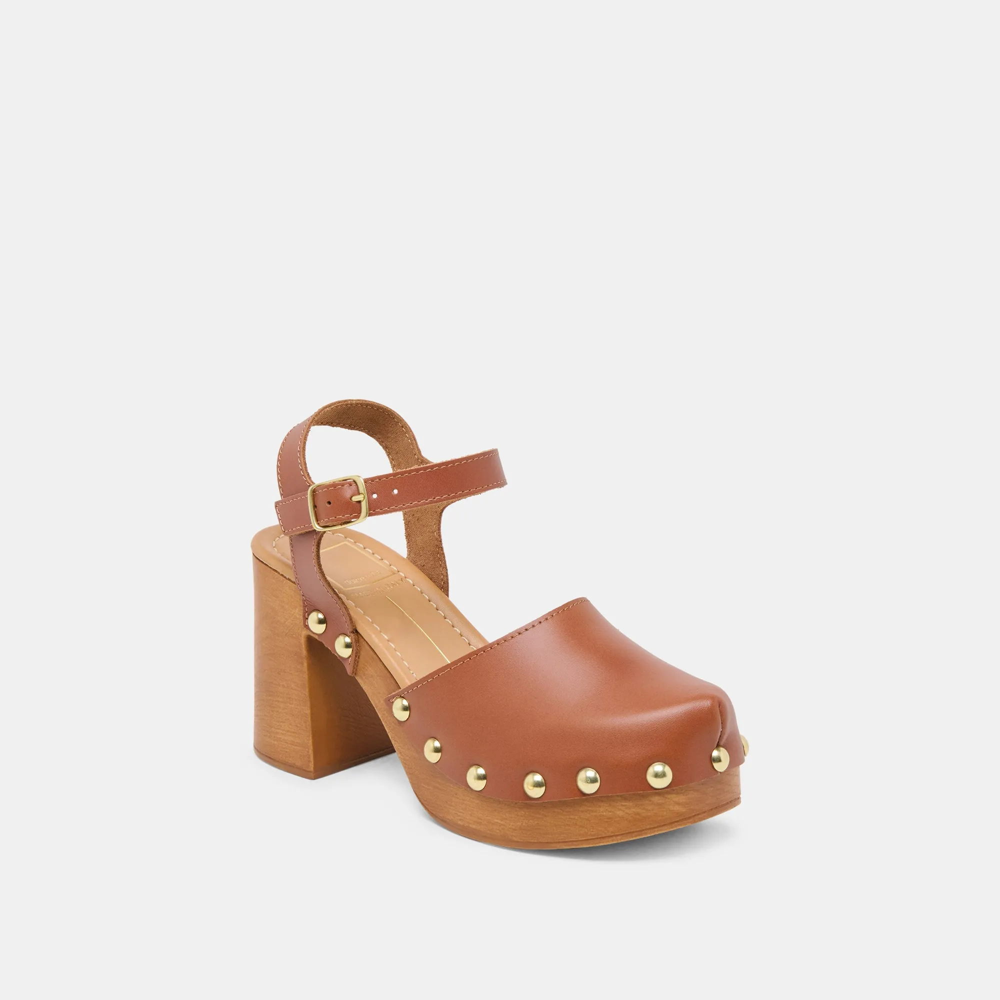 CLOVER HEELS COGNAC LEATHER sold by Dolce Vita product image thumbnail 3