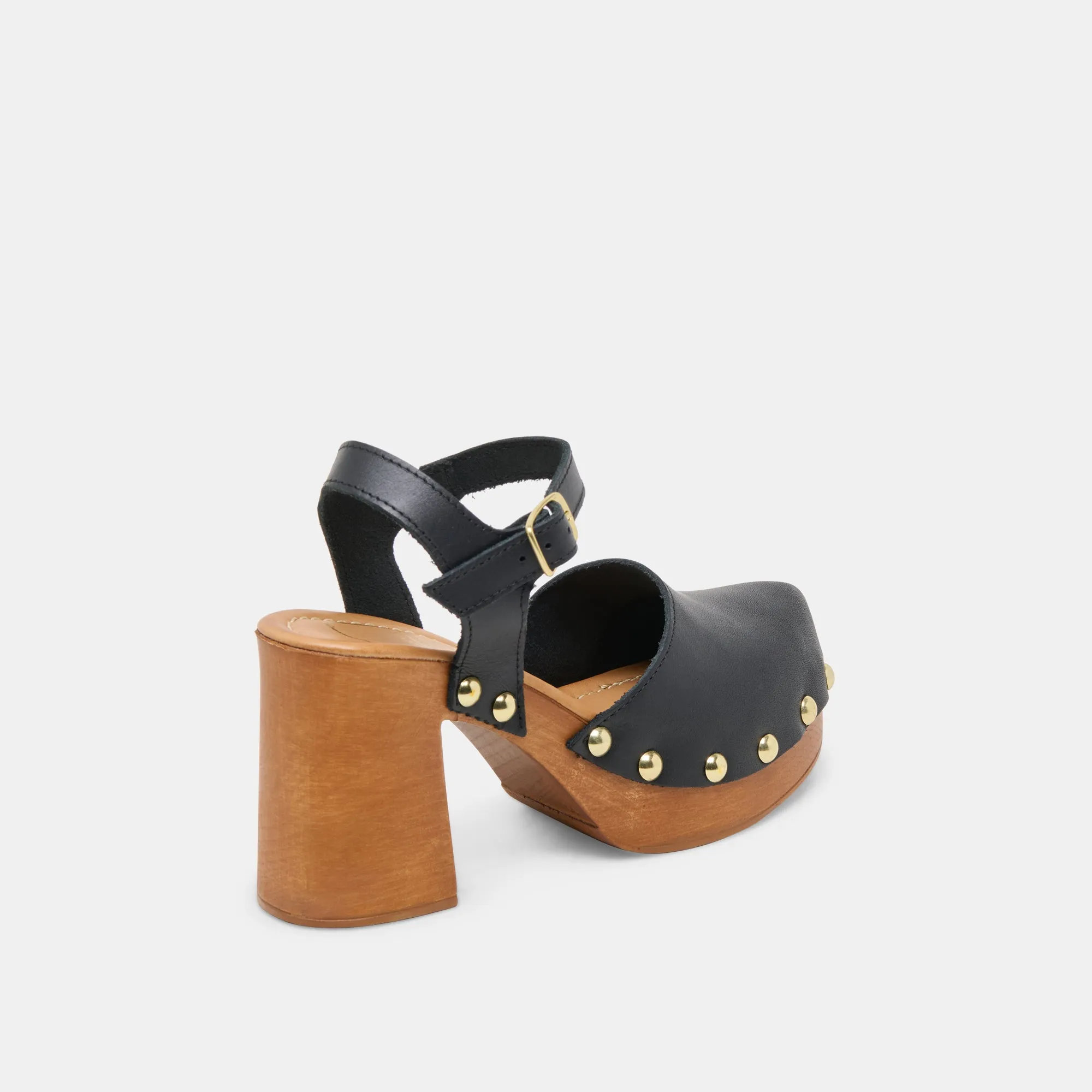 CLOVER HEELS BLACK LEATHER sold by Dolce Vita product image thumbnail 3
