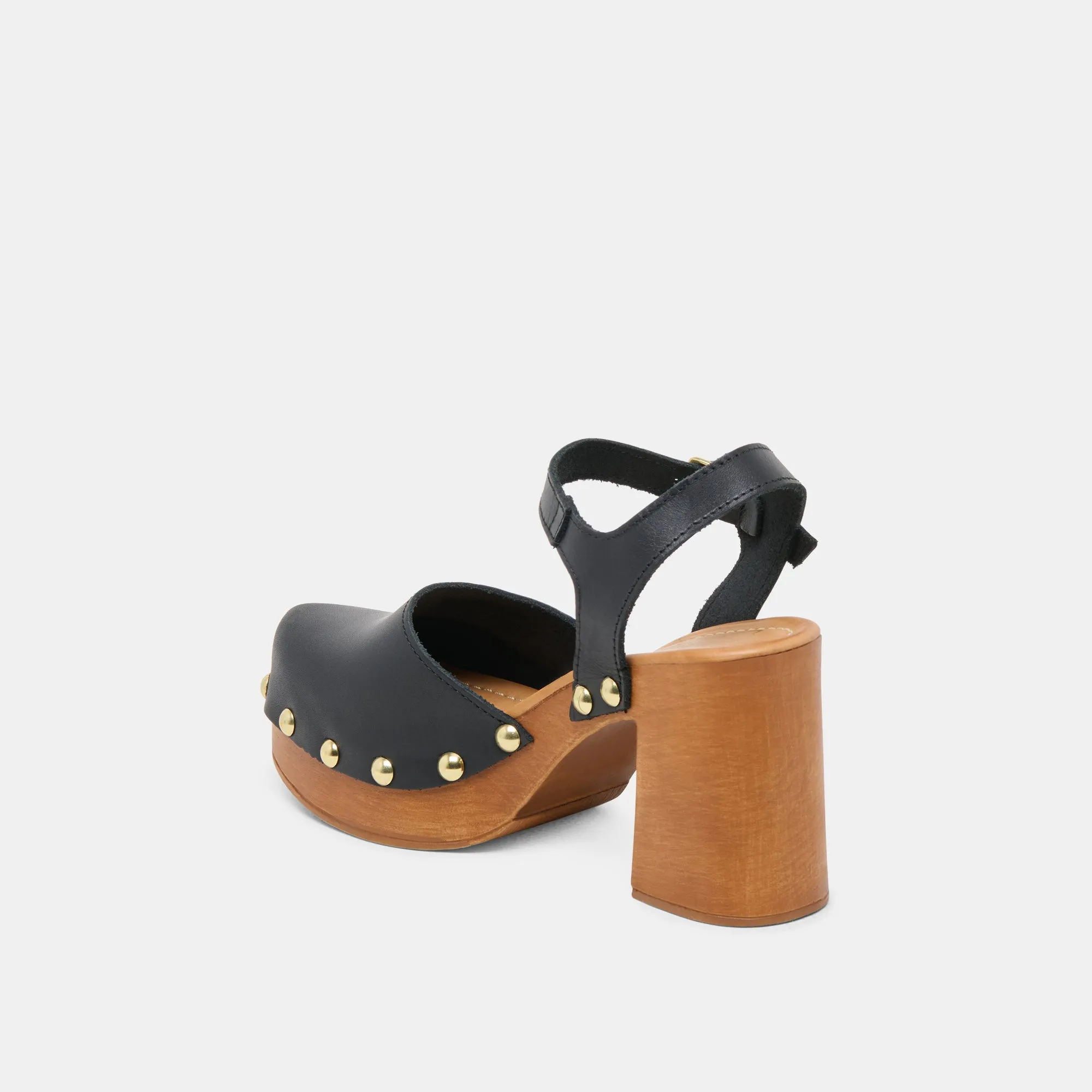 CLOVER HEELS BLACK LEATHER sold by Dolce Vita product image thumbnail 5