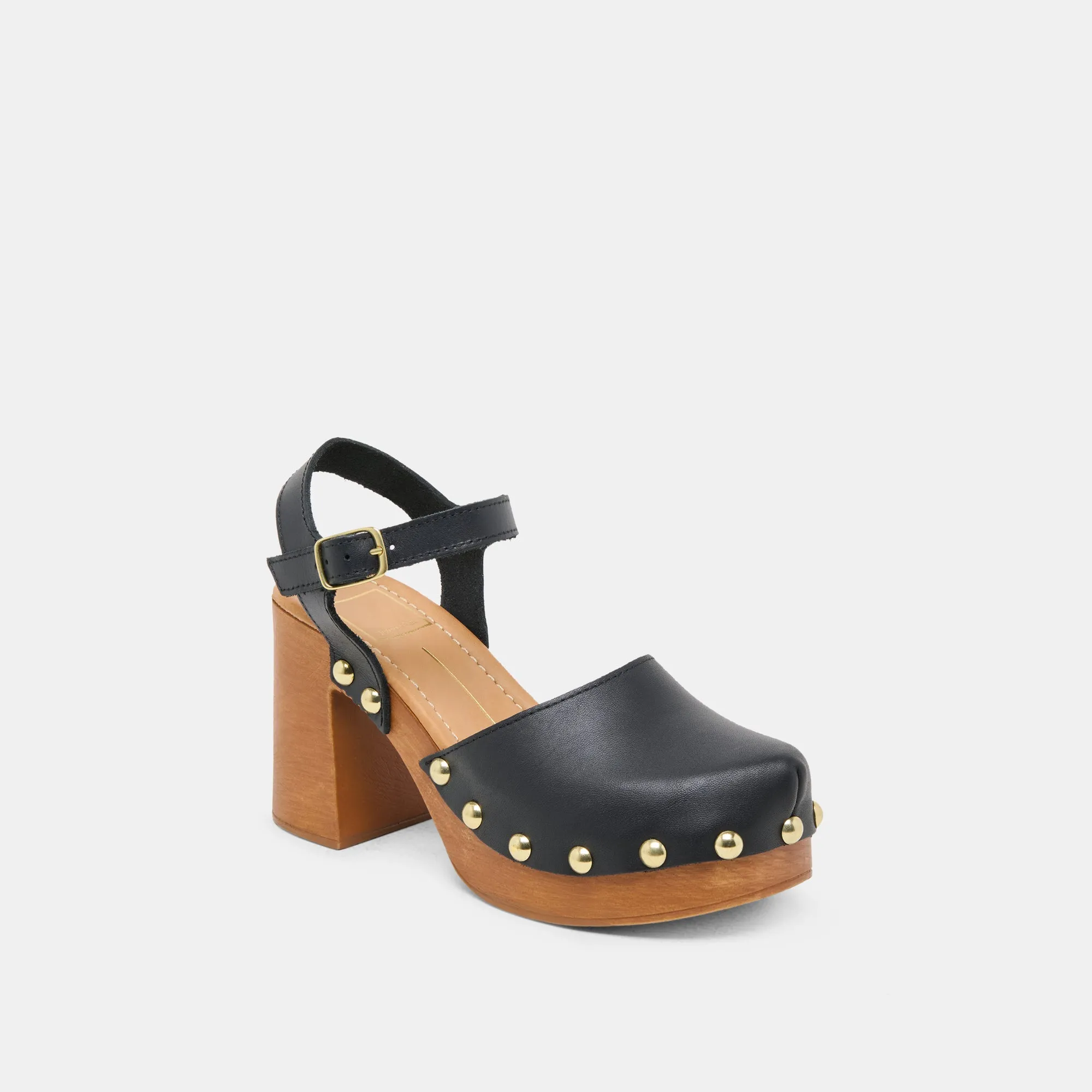 CLOVER HEELS BLACK LEATHER sold by Dolce Vita product image thumbnail 2