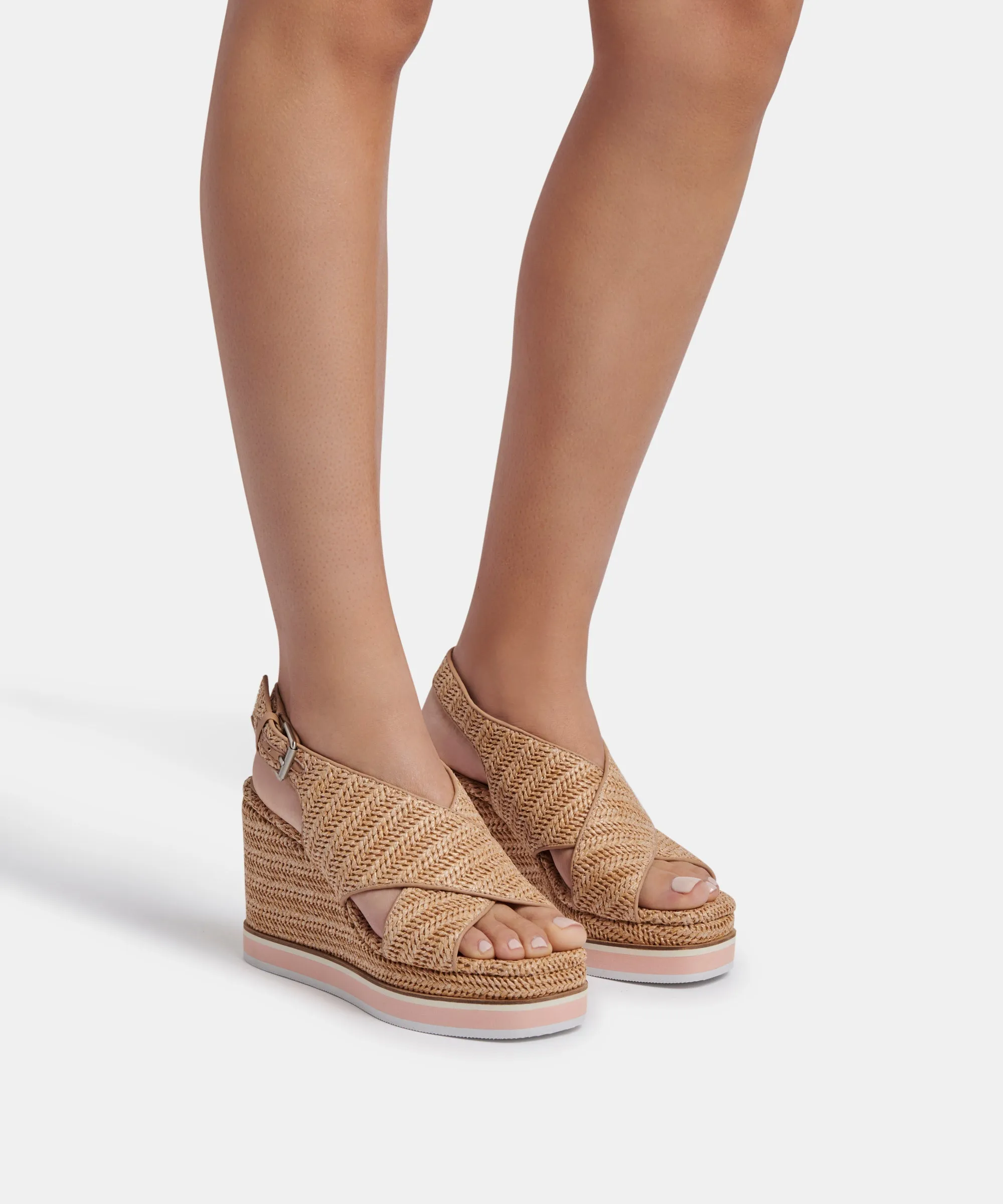ODELIA WEDGES NATURAL RAFFIA - re:vita sold by Dolce Vita product image thumbnail 2