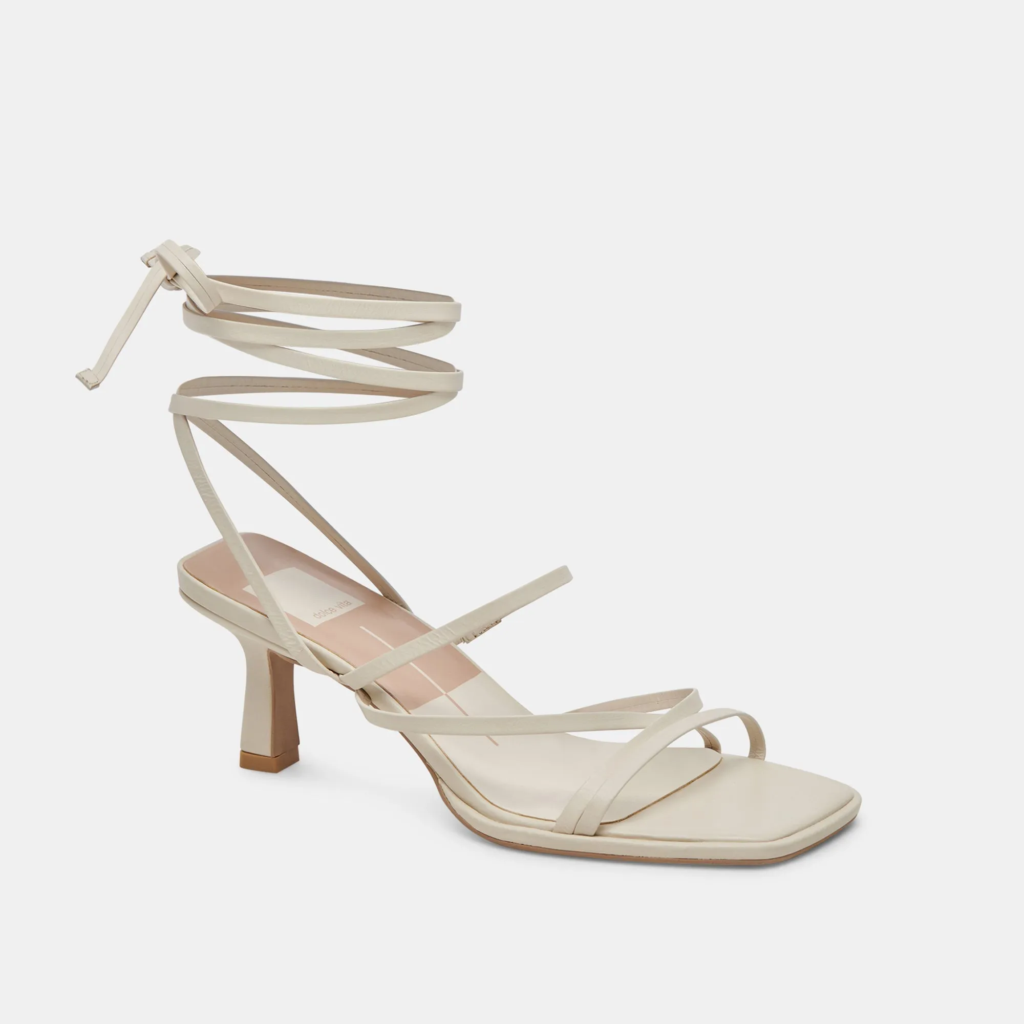 MALABO HEELS IVORY LEATHER - re:vita sold by Dolce Vita product image thumbnail 2