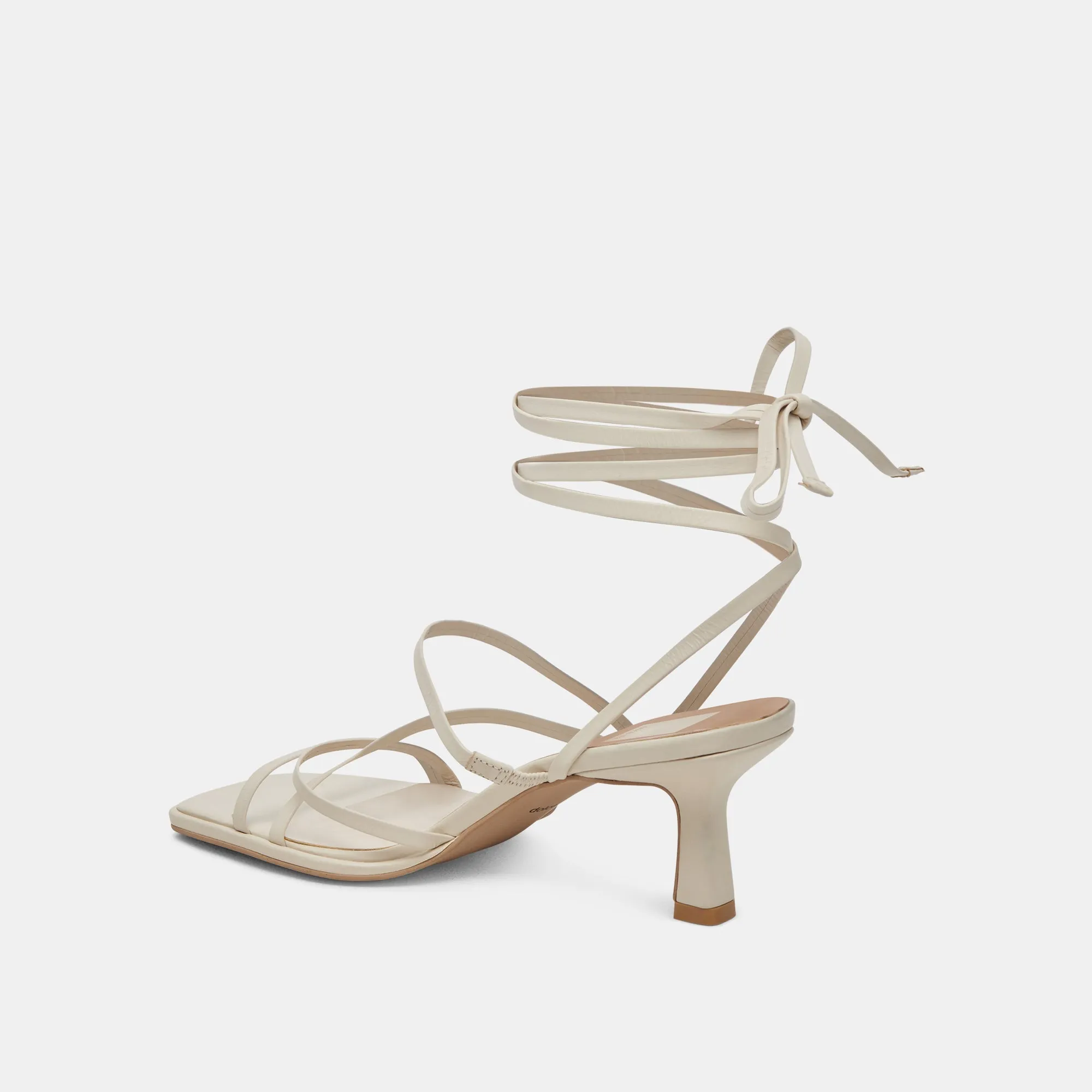 MALABO HEELS IVORY LEATHER - re:vita sold by Dolce Vita product image thumbnail 5