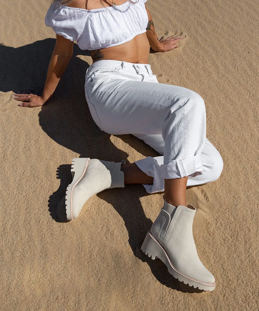 HUEY BOOTIES SANDSTONE CANVAS - re:vita sold by Dolce Vita product image thumbnail 2