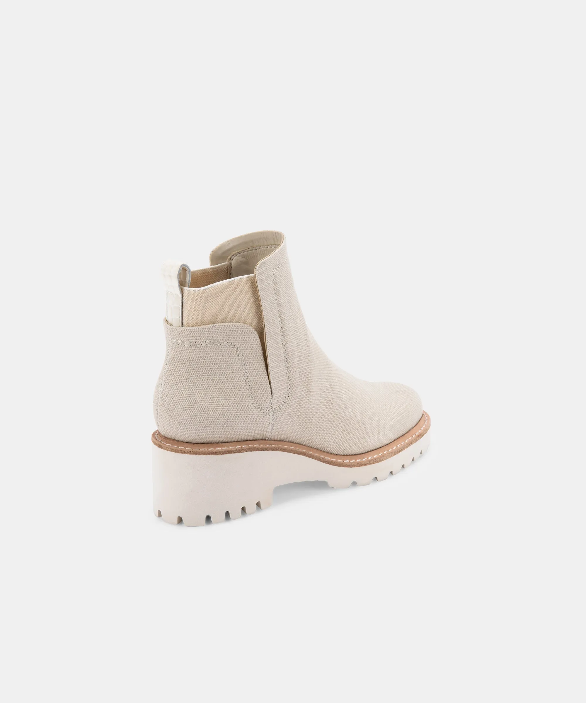 HUEY BOOTIES SANDSTONE CANVAS - re:vita sold by Dolce Vita product image thumbnail 4