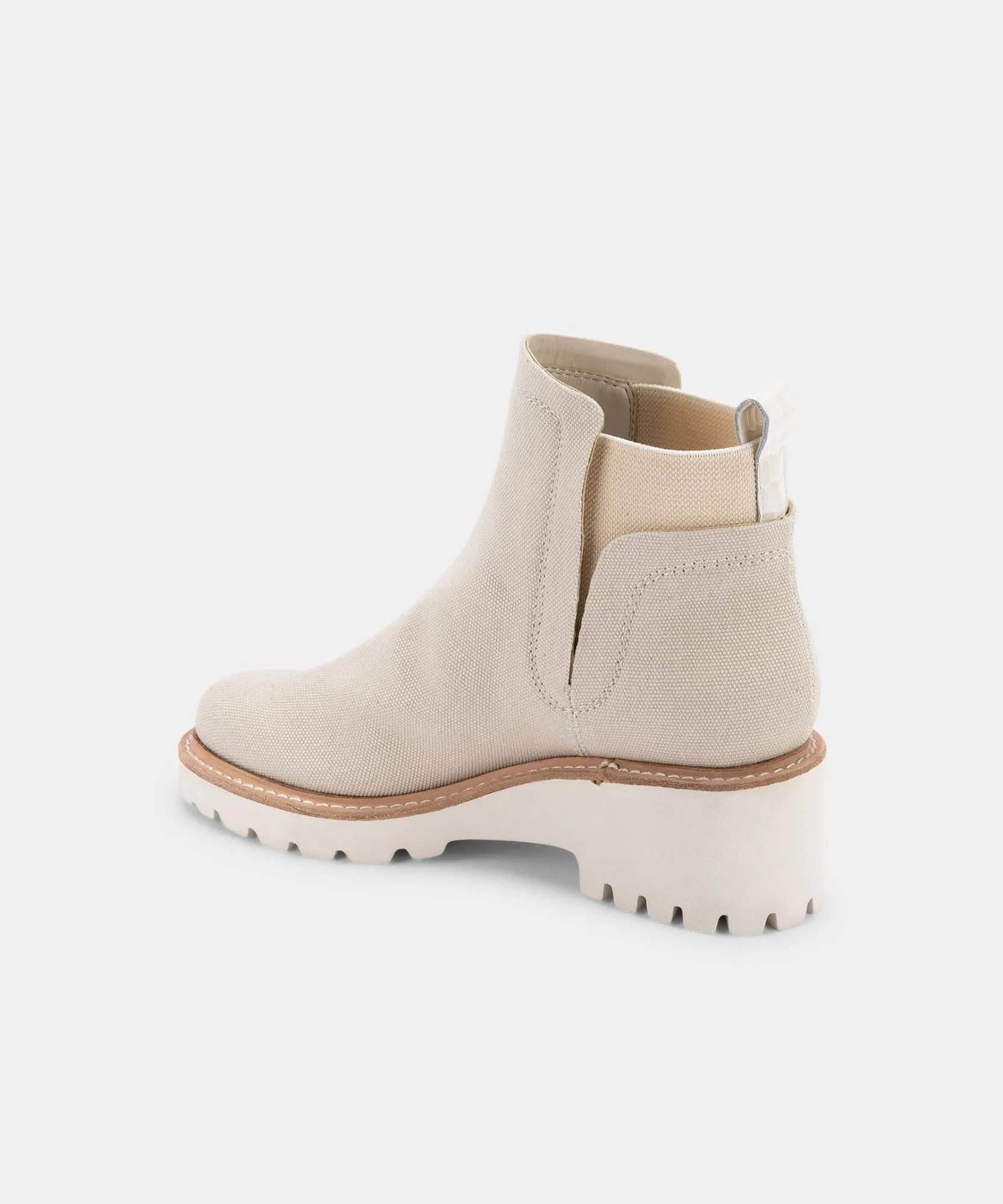 HUEY BOOTIES SANDSTONE CANVAS - re:vita sold by Dolce Vita product image thumbnail 5
