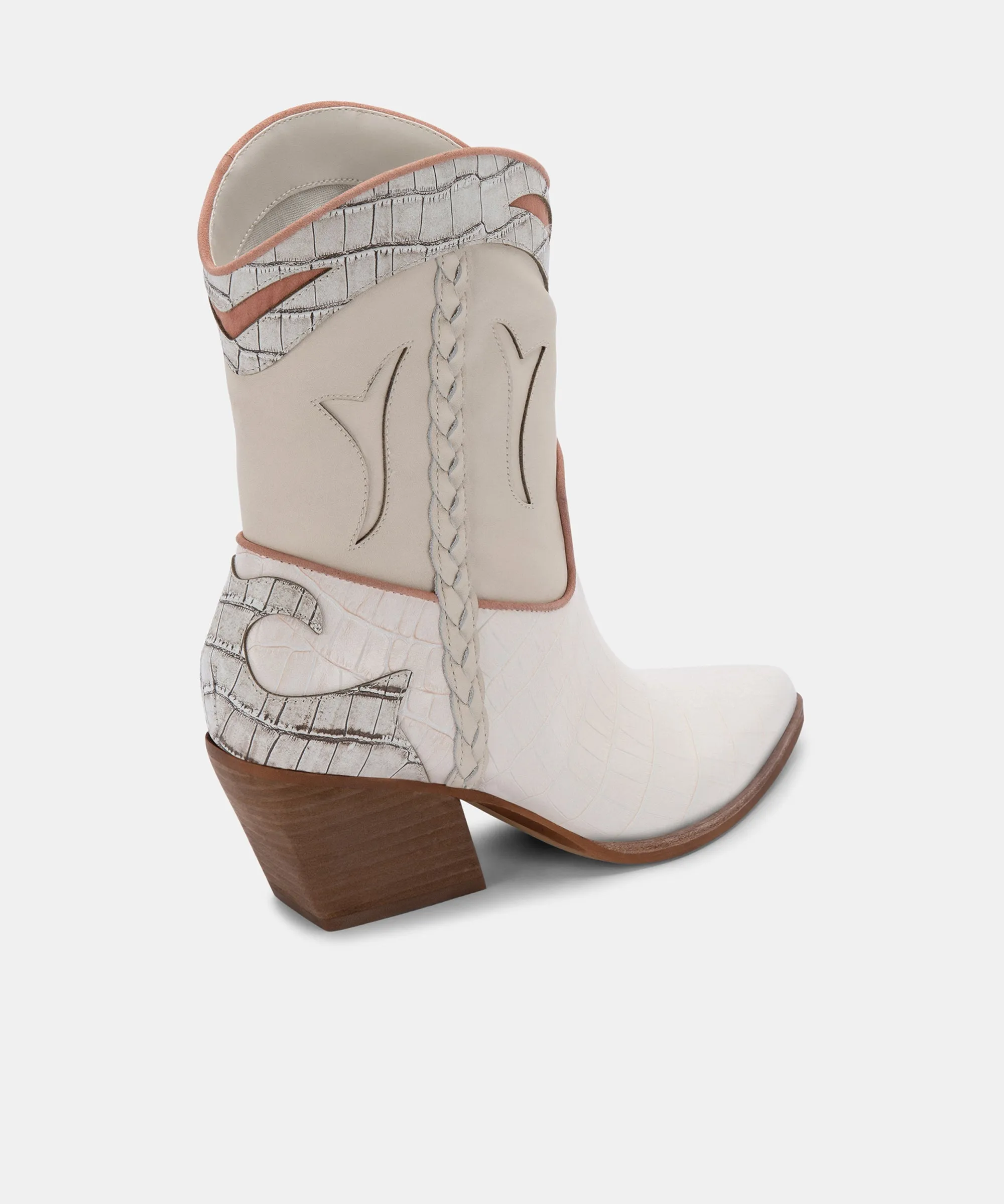 LORAL BOOTIES IVORY LEATHER - re:vita sold by Dolce Vita product image thumbnail 5