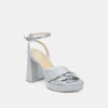 PARLO HEELS LIGHT BLUE SATIN sold by Dolce Vita