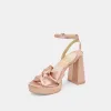 PARLO HEELS BLUSH SATIN sold by Dolce Vita
