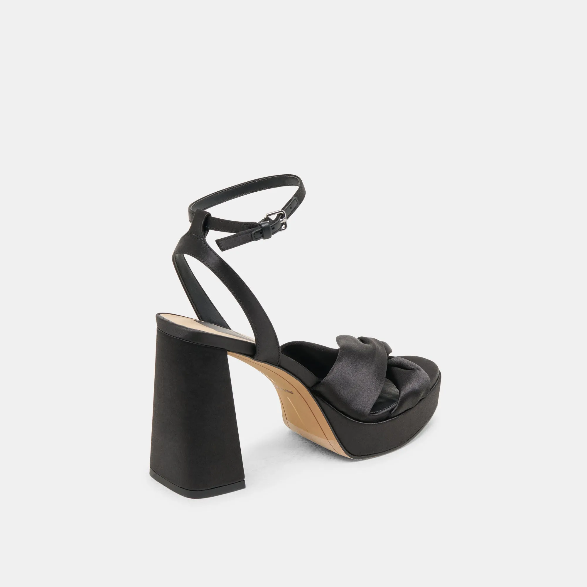 PARLO HEELS ONYX SATIN sold by Dolce Vita product image thumbnail 3