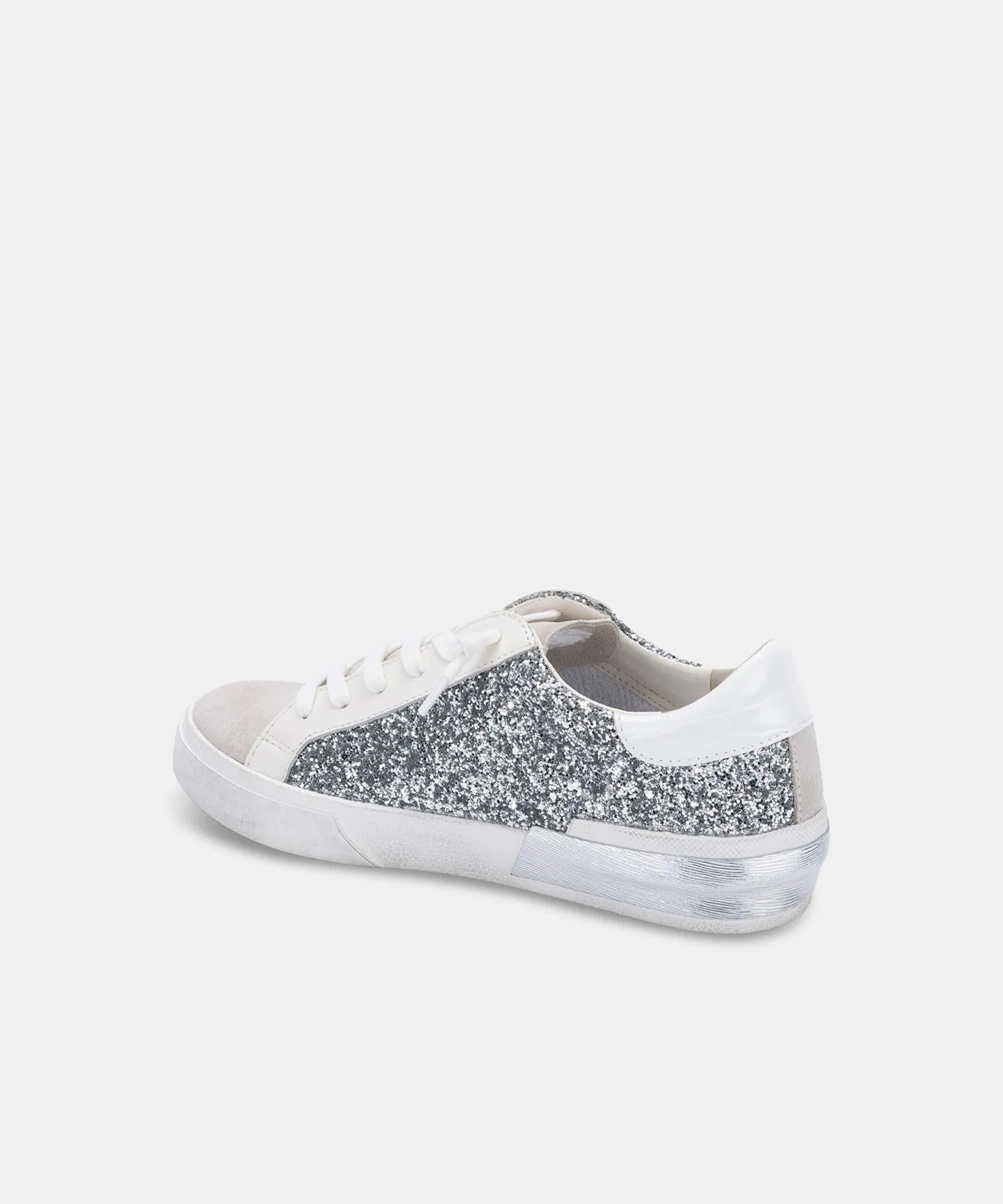 ZINA SNEAKERS SILVER GLITTER sold by Dolce Vita product image thumbnail 5