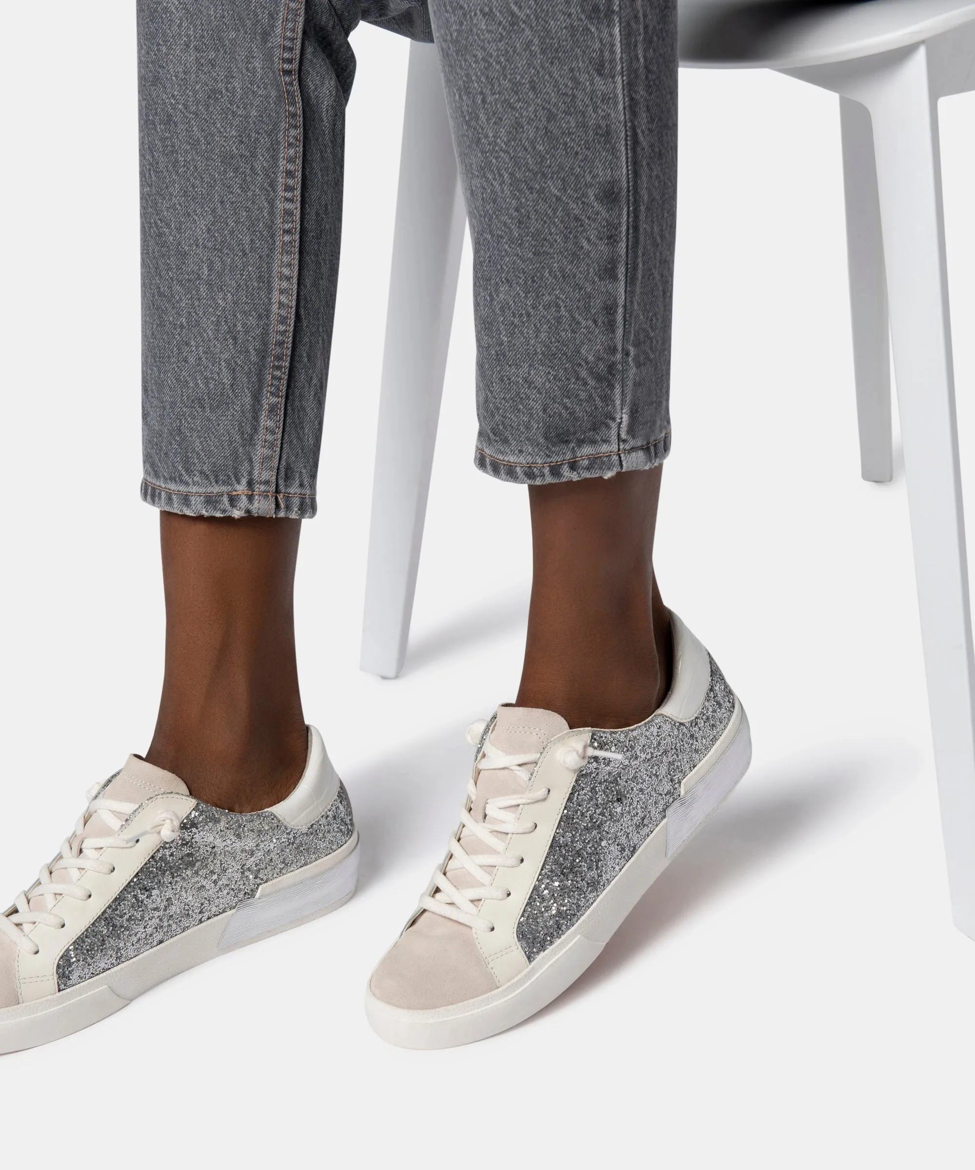 ZINA SNEAKERS SILVER GLITTER sold by Dolce Vita product image thumbnail 2