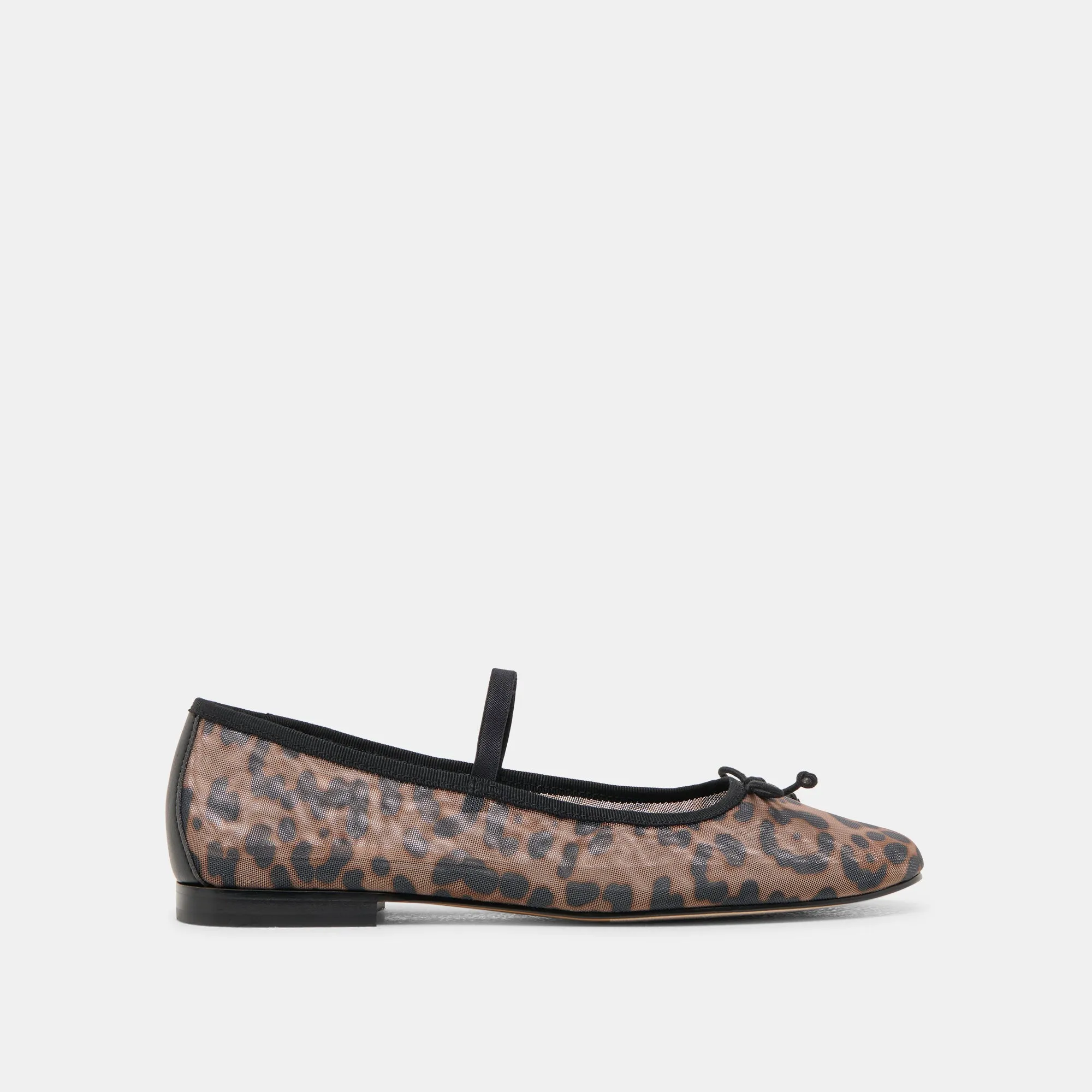 CADEL BALLET FLATS DK LEOPARD MESH sold by Dolce Vita