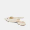 PAYGE FLATS OFF WHITE CRINKLE PATENT sold by Dolce Vita