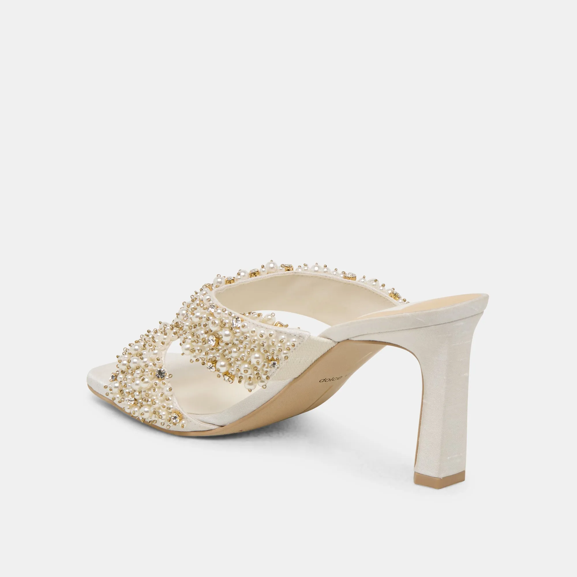 GITEL RHINESTONE HEELS IVORY RHINESTONE sold by Dolce Vita product image thumbnail 5