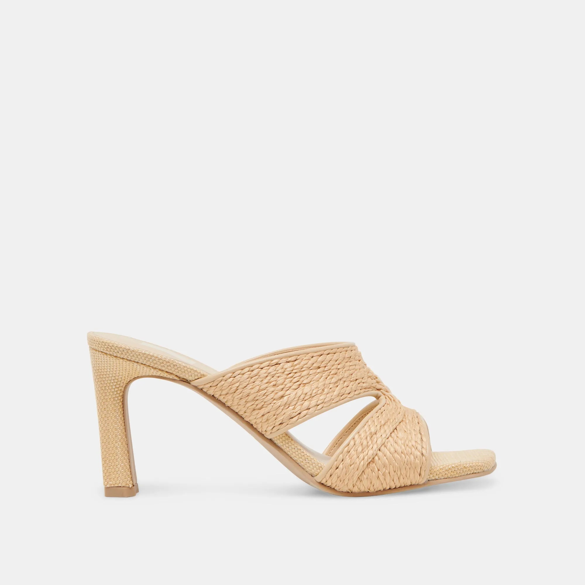 GITEL HEELS LT NATURAL RAFFIA sold by Dolce Vita