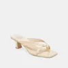 BREVEL WIDE HEELS LIGHT YELLOW LEATHER sold by Dolce Vita
