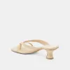 BREVEL WIDE HEELS LIGHT YELLOW LEATHER sold by Dolce Vita