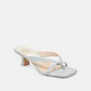 BREVEL WIDE HEELS LIGHT BLUE LEATHER sold by Dolce Vita