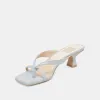 BREVEL WIDE HEELS LIGHT BLUE LEATHER sold by Dolce Vita