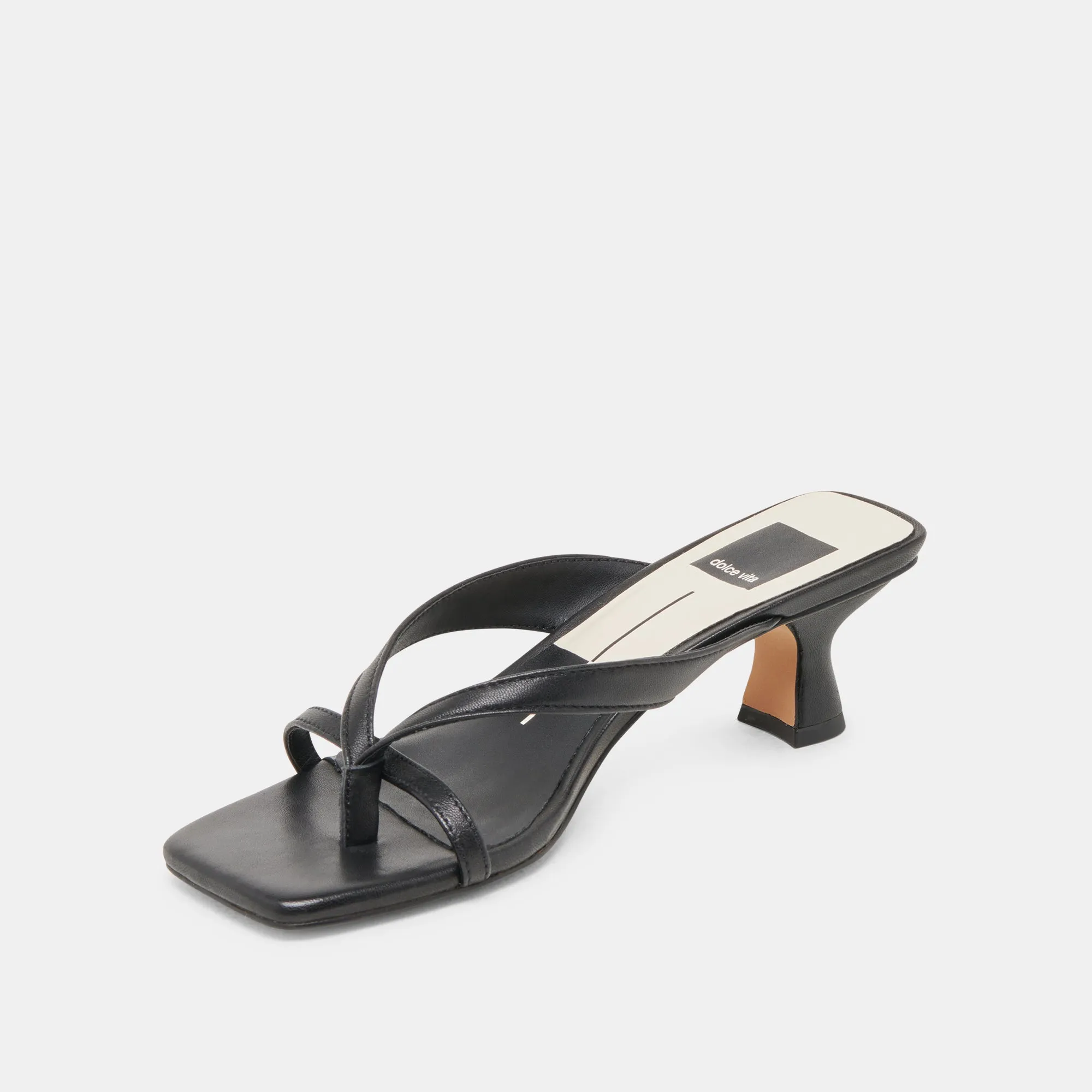 BREVEL WIDE HEELS ONYX LEATHER sold by Dolce Vita product image thumbnail 4